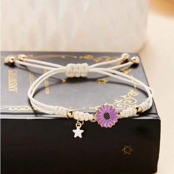 ⚠️Clearance Colorful Handmade Sunflower Bracelets SS - Picture 7 of 10